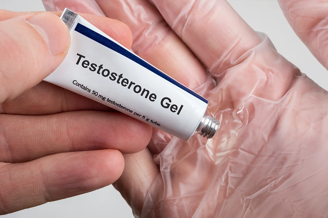 Geles de testosterona